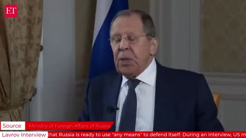 Lavrov-Tucker Carlson FULL Interview LIVE- Russian Foreign Minister Talks On Trump