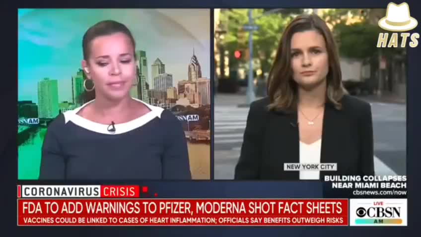 MSM finally dropping truth about the vaccines and heart issues