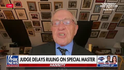 Dershowitz: DoJ Taint Team is Phony. No One Should Trust It. Special Master Needed.