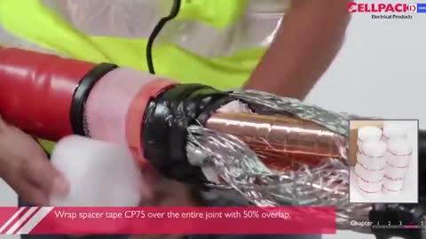 Underground Cable Junction Process With Resin 24kV Cellpack