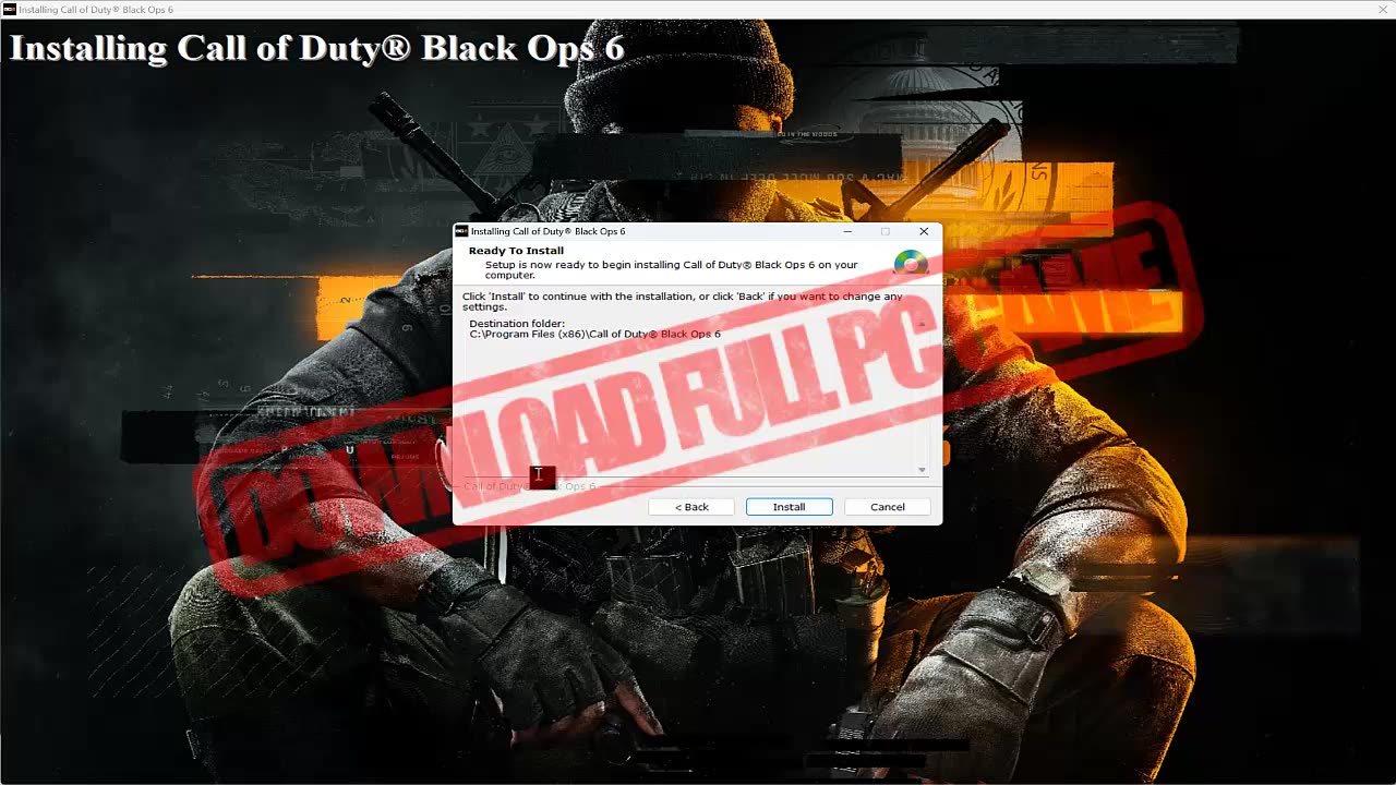 Call of Duty Black Ops 6 Free DOWNLOAD PC GAME