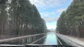 First snowfall of 2021