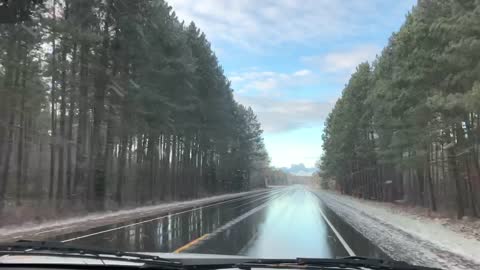 First snowfall of 2021