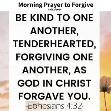 Morning Prayer to Forgive #youtubeshorts #grace #jesus #mercy #faith #fyp #blessed #love #trust #joy
