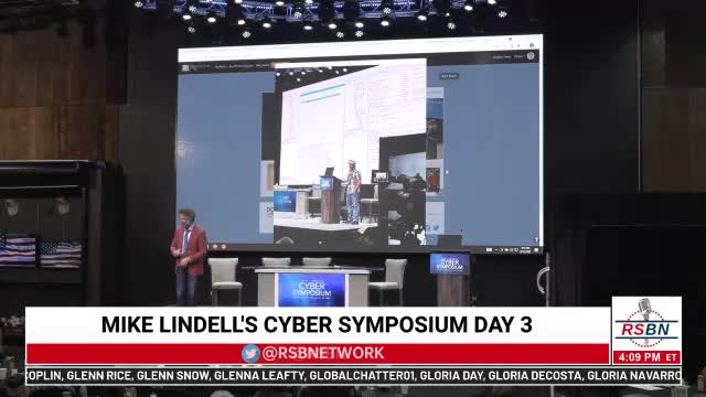 David Clements Presentation at Mike Lindell's Cyber Symposium Day 2