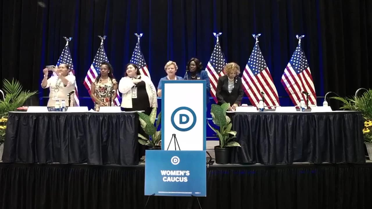 MAKE IT STOP!... DNC Brings in the Cat Ladies to Sing the National Anthem on Day 2