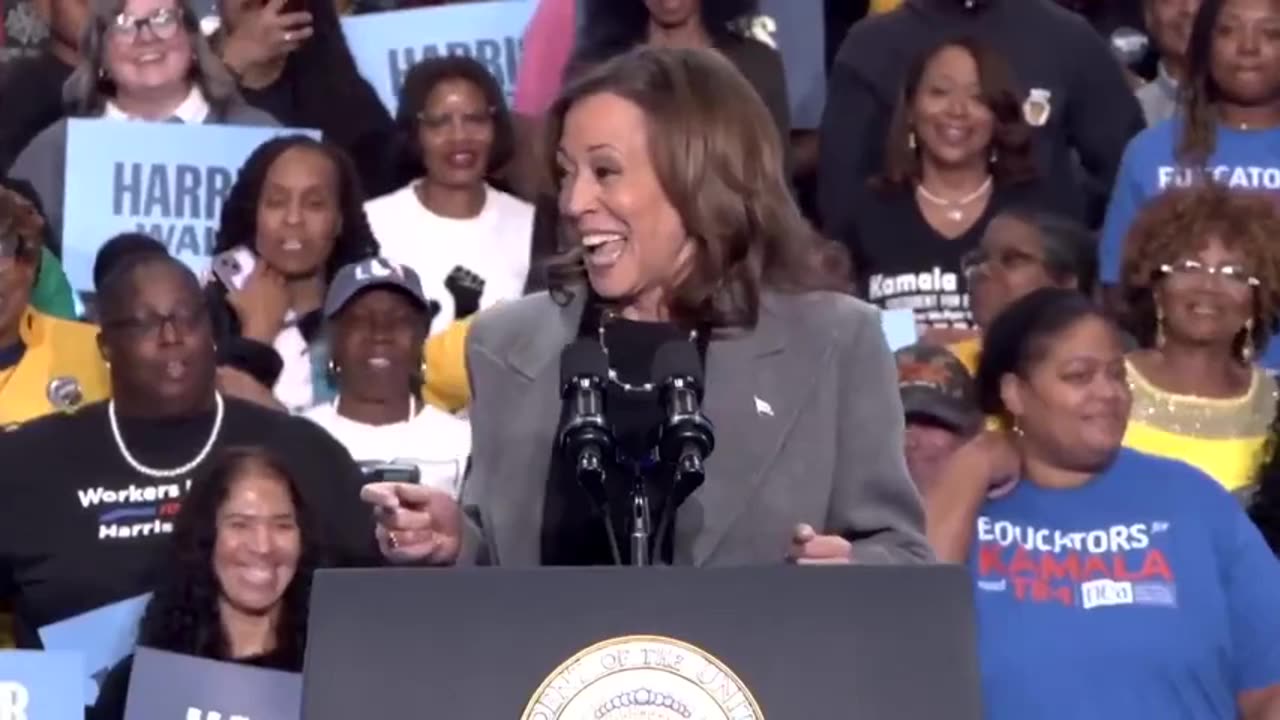 Kamala is now criticizing President Trump for... *checks notes