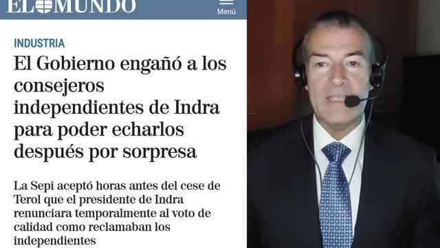 SANCHEZ NACIONALIZA INDRA: EMPRESA CUENTA VOTOS en ELECCIONES · Abogado contra la Demagogia || RESISTANCE ...-