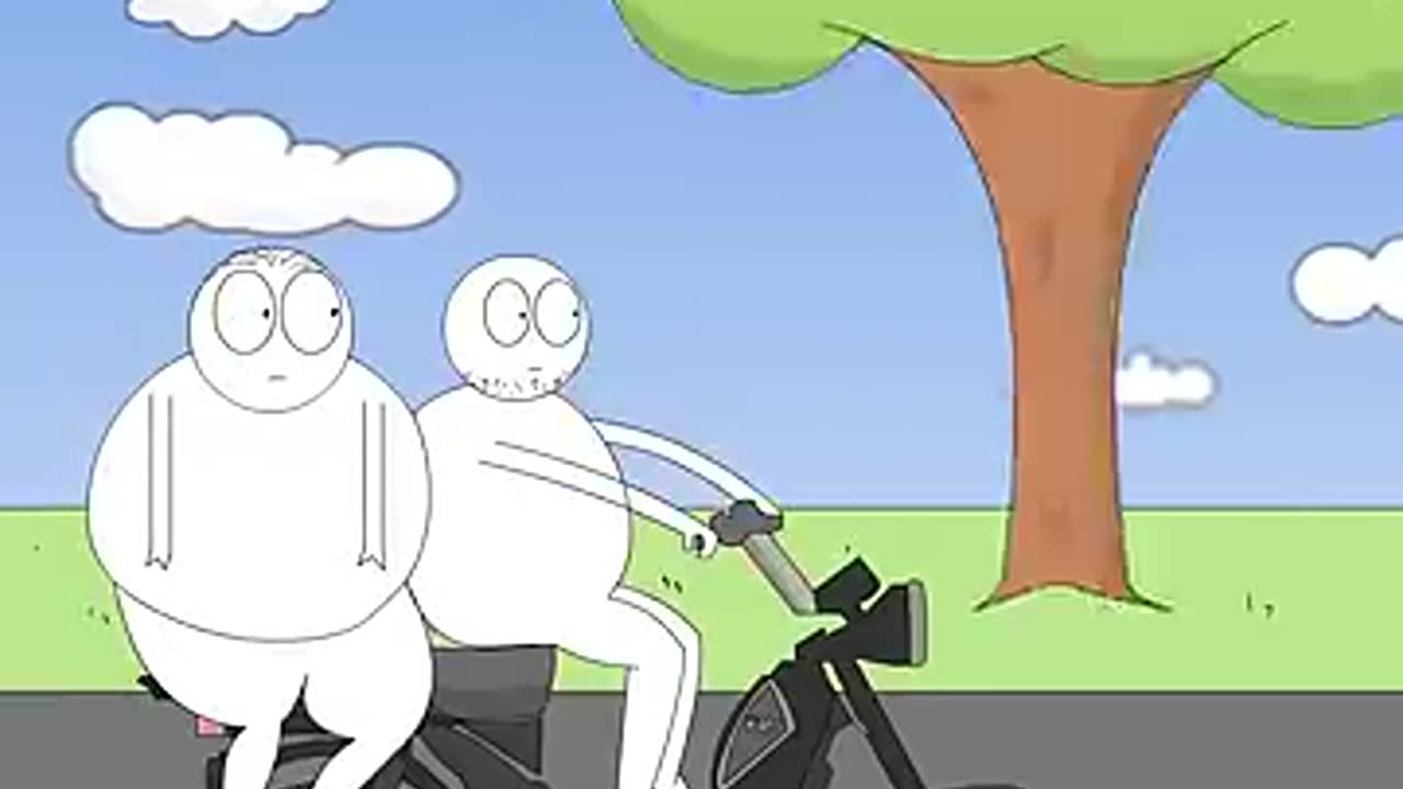 My Bike Accident funny animation