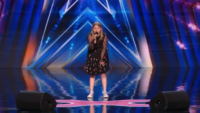 9-Year-Old Harper Screams "Holy Roller" and Shocks the Judges | AGT 2022