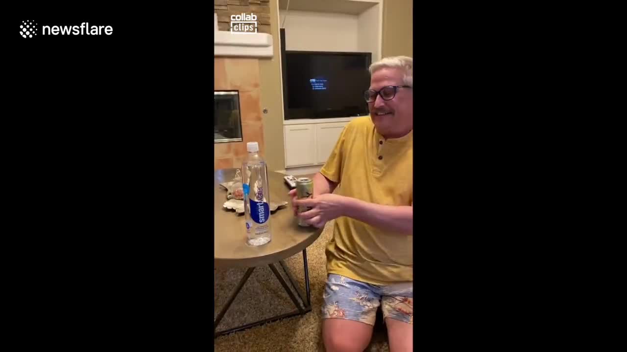 Drunk California dad reaches for water bottle and loses his front tooth in the process