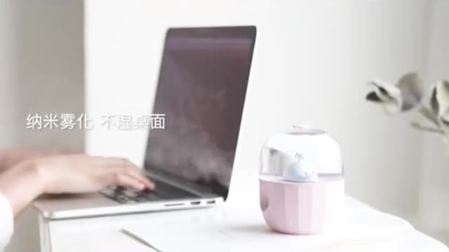 Mini Humidifier Small Home Appliance Ultrasonic USB Aroma Diffuser Quite Office Bedroom Aromatherapy