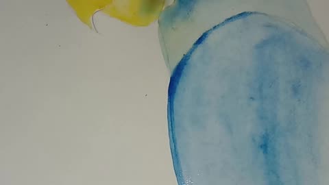 Macaw Watercolour Painting