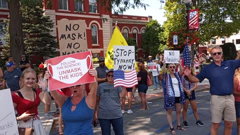 Rally for Freedom in Crown Point