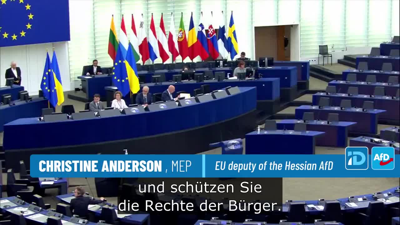 Heroic MEP Christine Anderson Confronts the WHO Treaty and Calls on Voters to Hold MEPS Accountable