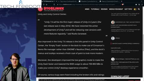 Tech Tuesday 13: Unity Desktop, memesplanation, terminal tips, FREEdom Consultation, and GNOME...