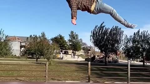 Back flip heavy wieght