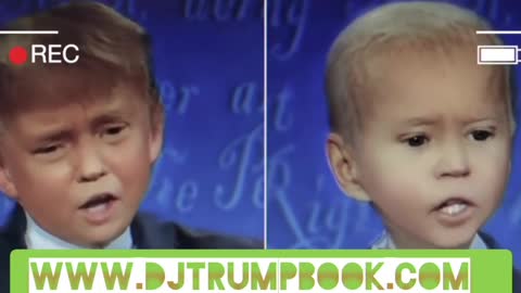 Donald Trump Joe Biden As Babies Welcome To The Future!