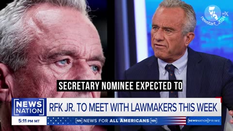 RFK Jr. is set to meet with lawmakers to discuss his vision for America's health