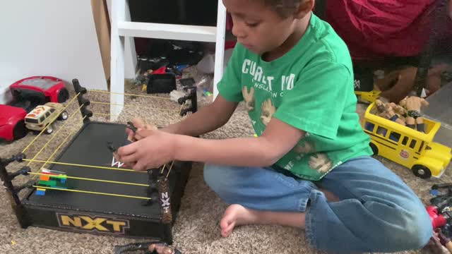 Quickest rumble match. (Toy edition)