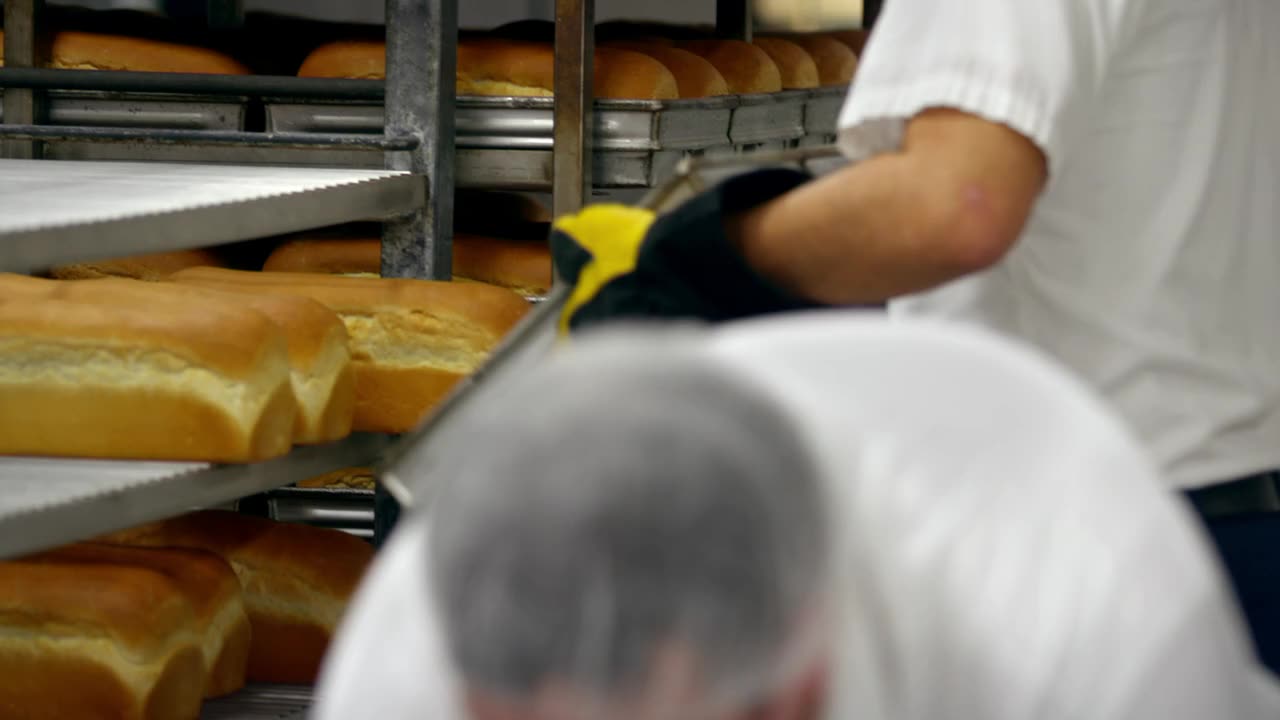 The Church of Jesus Christ of Latter-day Saints makes bread at Welfare Square for the poor & needy.