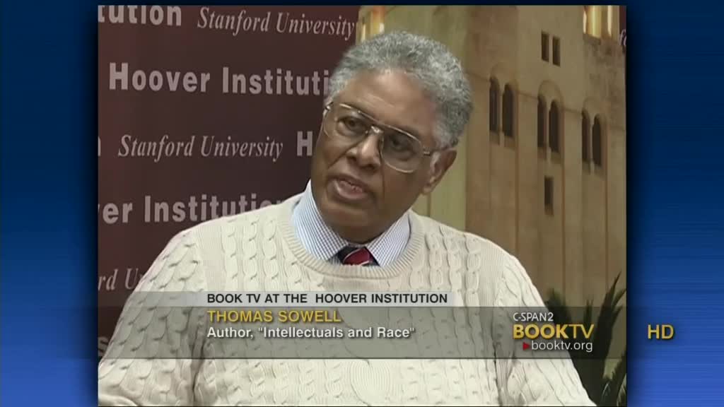 Thomas Sowell Intellectuals and Race