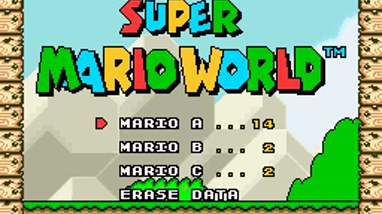 $ LET'S PLAY SUPER MARIO WORLD [ PART 1 ]