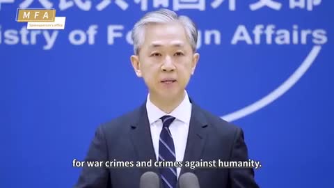 Chinese Minister on NATO/US Wars