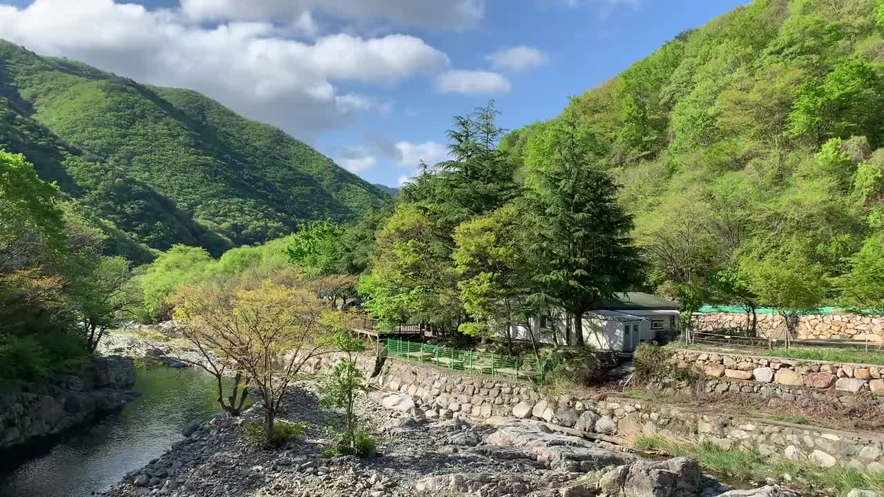 beautiful valley in korea