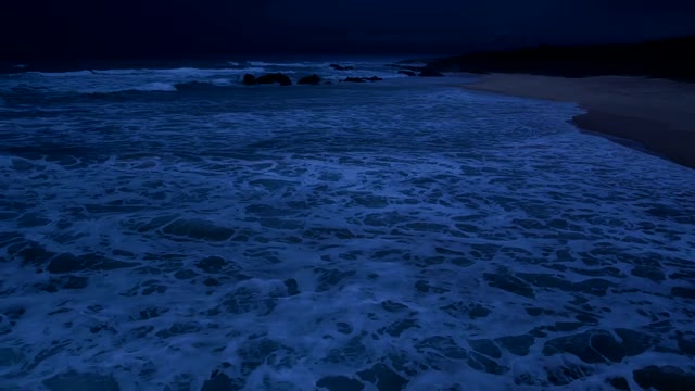 Sleep, High Quality Stereo Ocean Sounds of Rolling Waves For Deep Sleeping