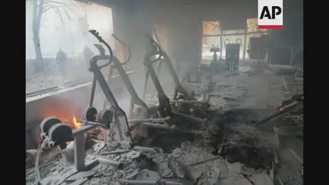 AP PHOTOS_ Ukrainians feeling weight of war