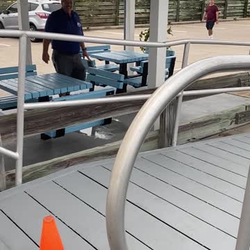 Kemah Marina rising waters