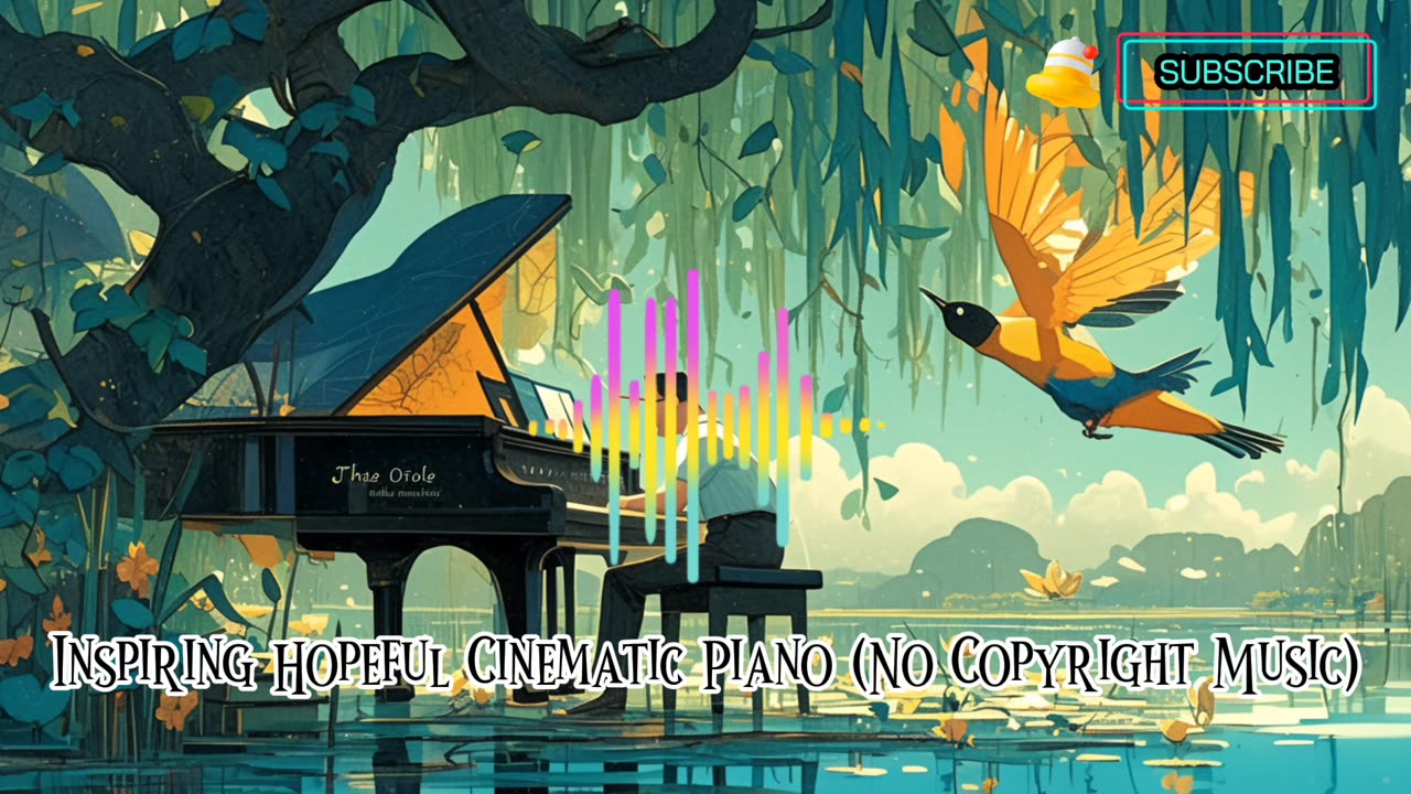 Inspiring hopefull cinematic piano