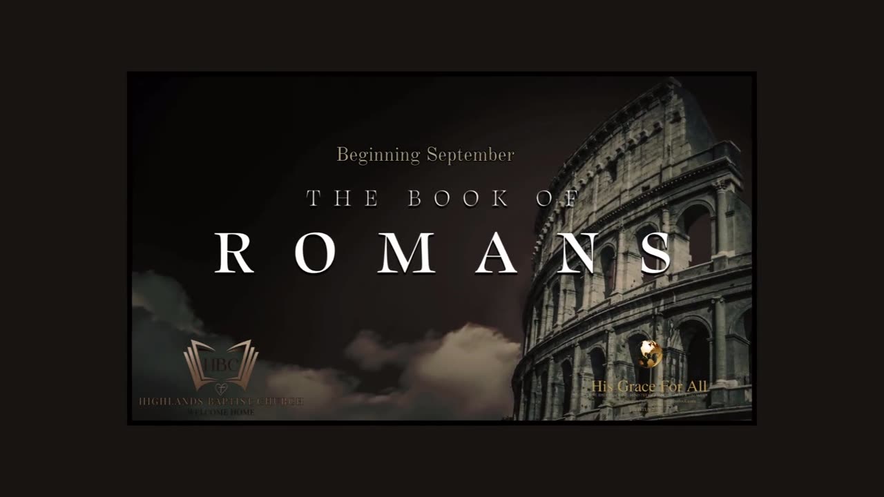 Promo Video For Romans Study