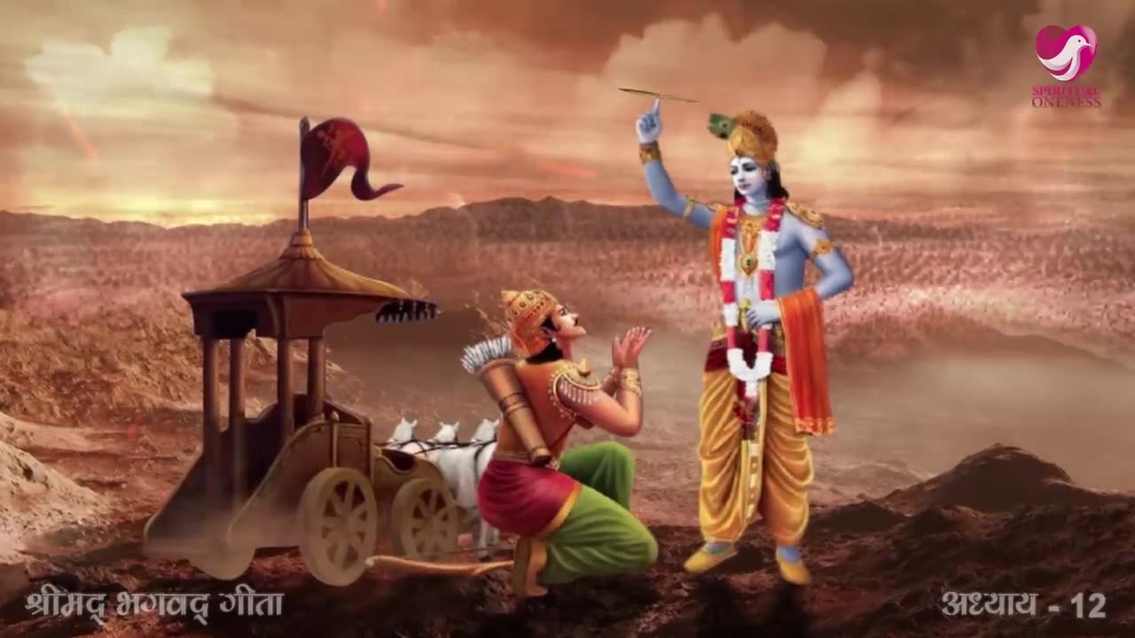 Bhagavad Gita in Hindi language watch chapters 1 and all parts ❤️