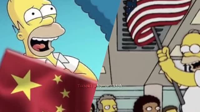 3 Simpsons Predictions: 1. America’s Collapse. 2. The China War. 3. The End Of The World. 👀