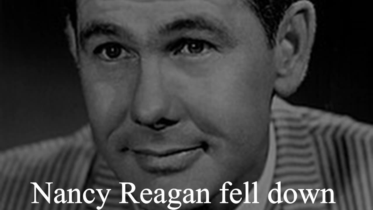 Johnny Carson Quote - Nancy Reagan fell down and broke her hair...