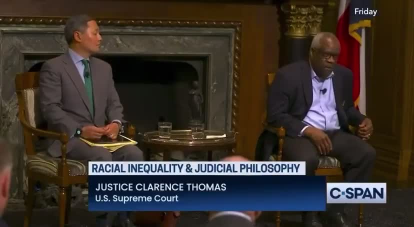 Supreme Court Justice Clarence Thomas to the news media: