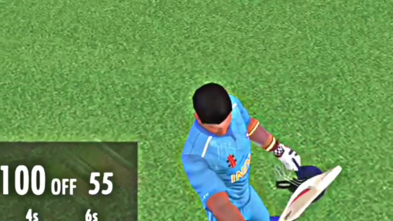 Yashasvi Jaiswal's terrific 💯 | Real Cricket 22 | #shorts #realcricket22 #asiangames