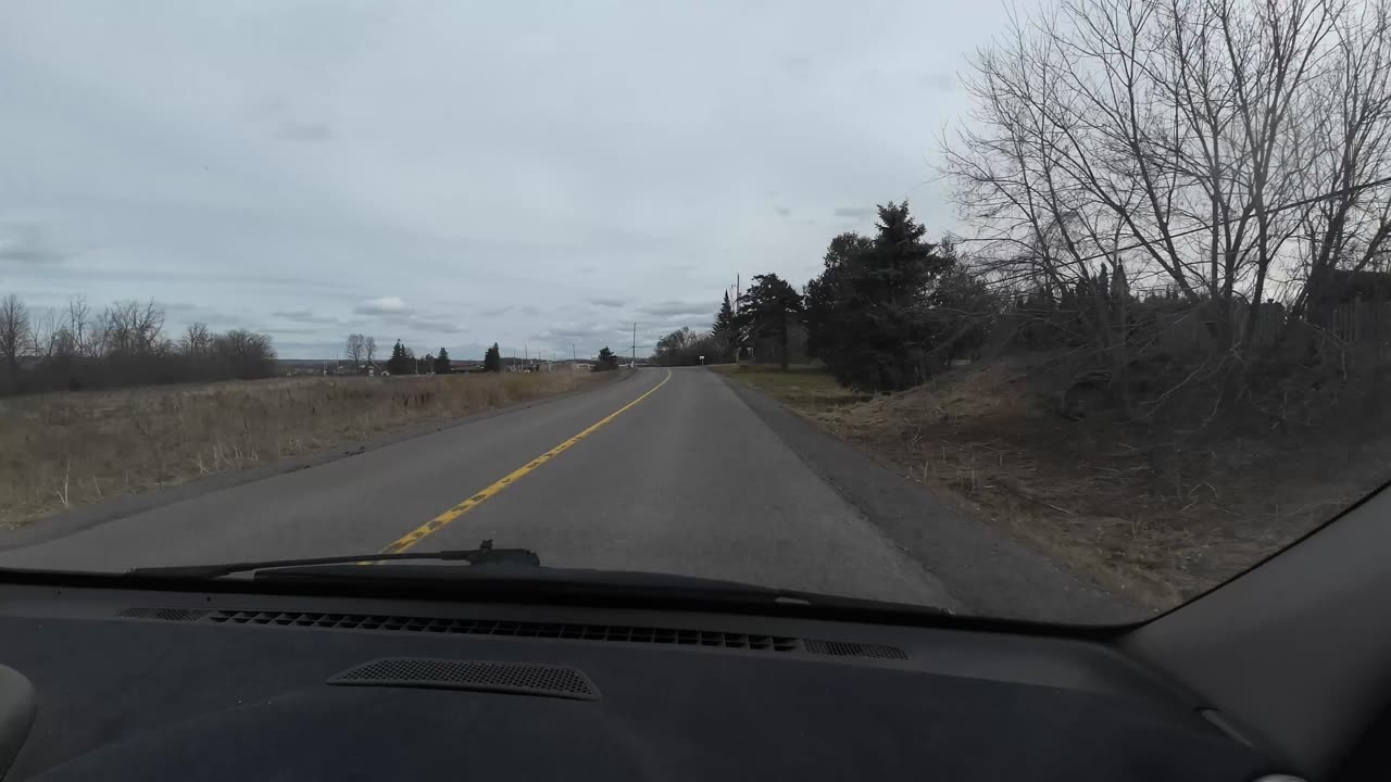 Country Drive Hyper-lapse