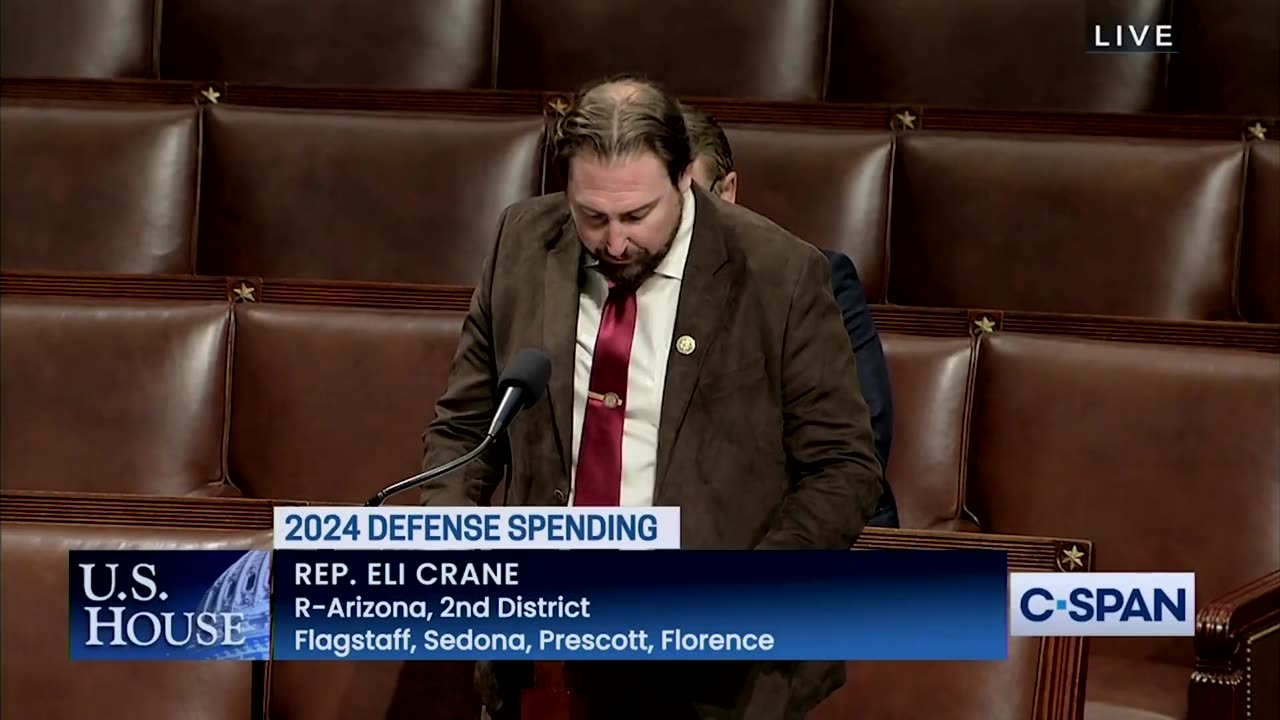 Rep Eli Crane: Amendment to prohibit American Troops from fighting in Ukraine.