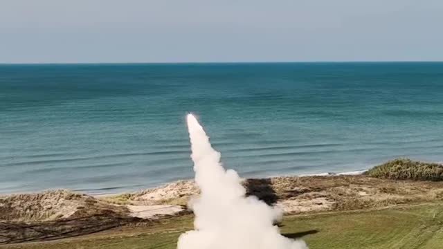 The US Army recently deployed a High Mobility Artillery Rocket to Latvia