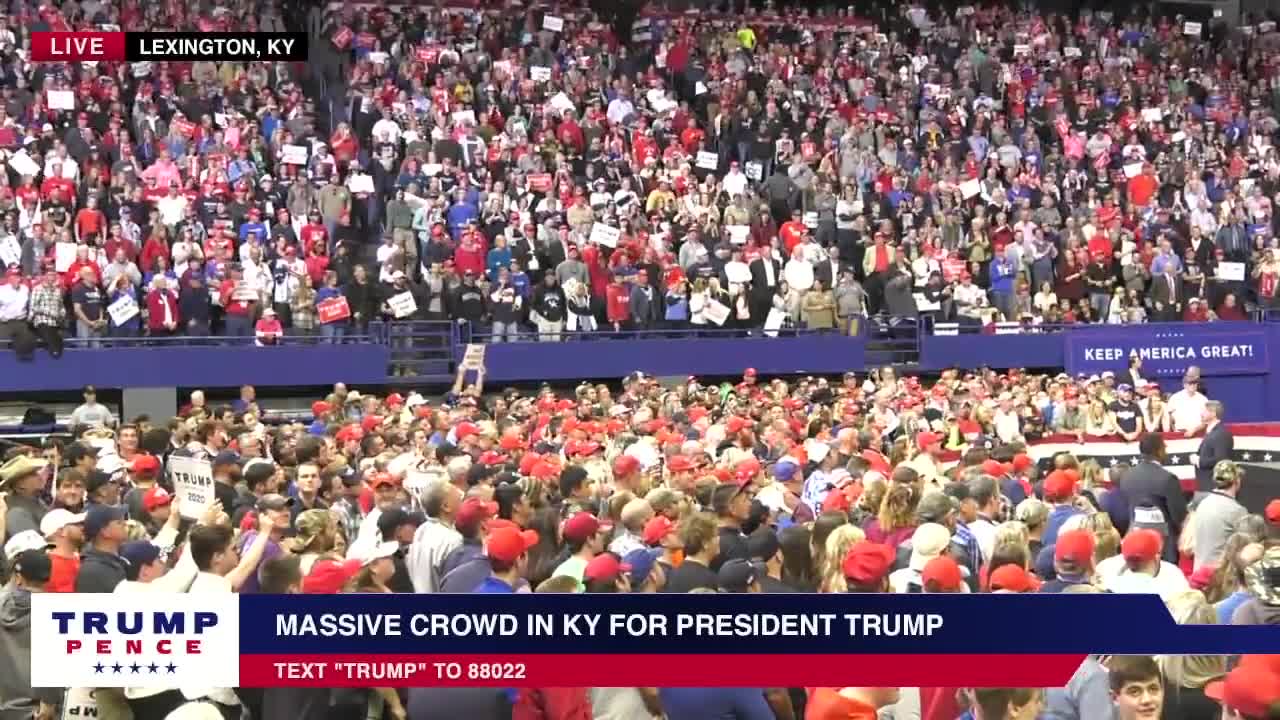 President Trump in Lexington, KY