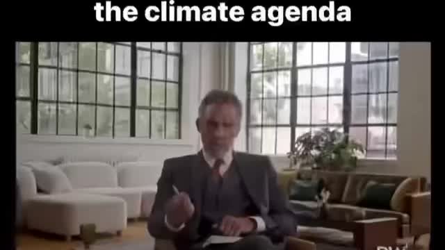 Jordan Peterson, on the climate agenda