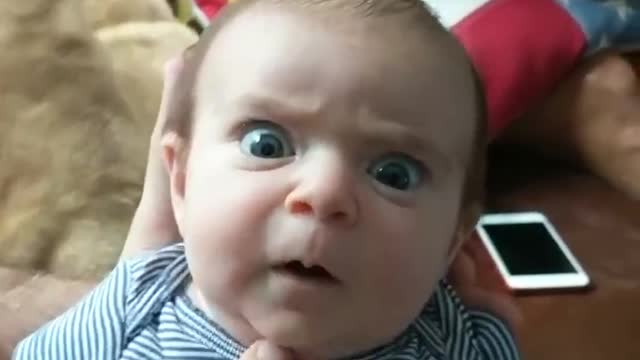 Baby talking his mother and he's ungary #5