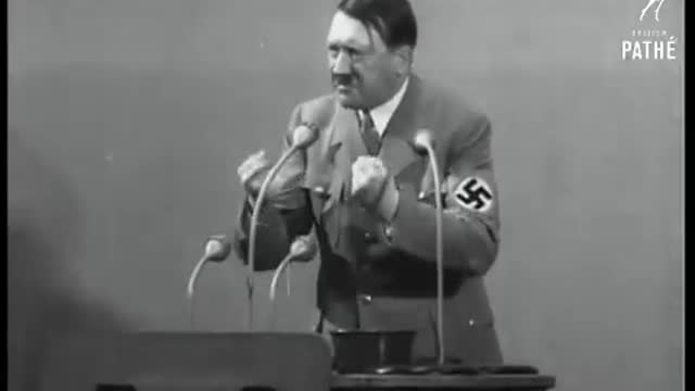 Adolf Hitler: Speech at Krupp Factory in Germany (1935)