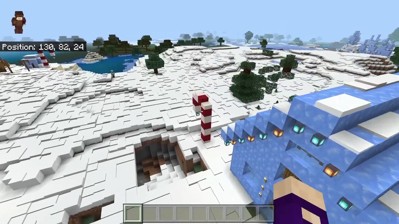 Throwback: Minecraft Holiday Village