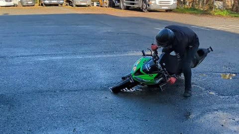 Motorcycle Wants To Keep Drifting