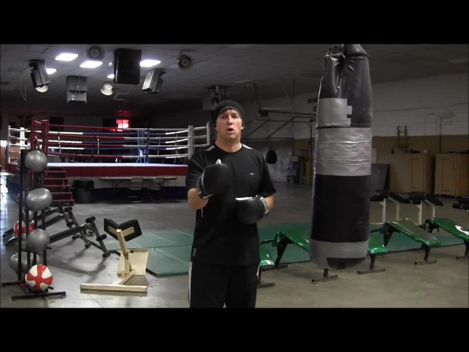 Boxing Training 2-3-2 combination