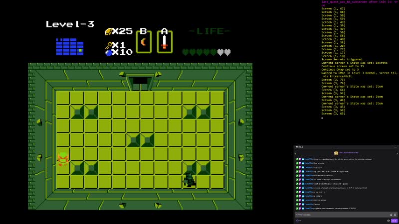 Zelda Classic: Downfall - Level 3 Monochrome Further Test